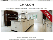 Tablet Screenshot of chalon.com